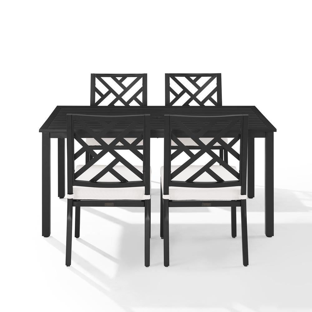 Locke 5Pc Outdoor Dining Set - Table & 4 Chairs. Picture 10