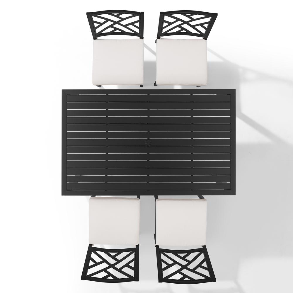 Locke 5Pc Outdoor Dining Set - Table & 4 Chairs. Picture 11