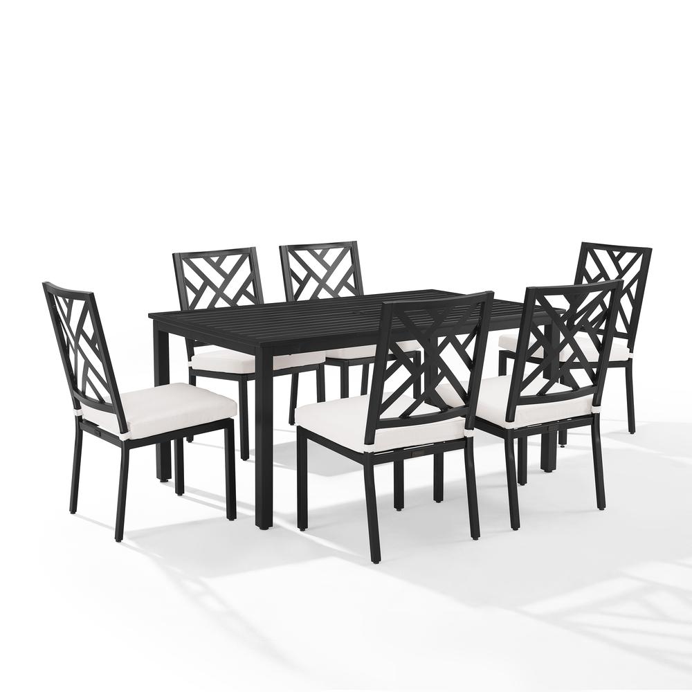 Locke 7Pc Outdoor Dining Set - Table & 6 Chairs. Picture 1