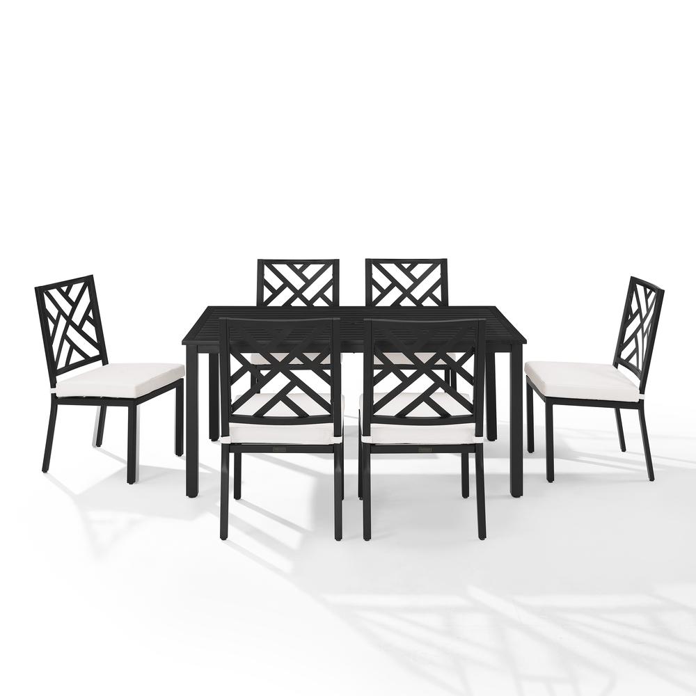 Locke 7Pc Outdoor Dining Set - Table & 6 Chairs. Picture 10