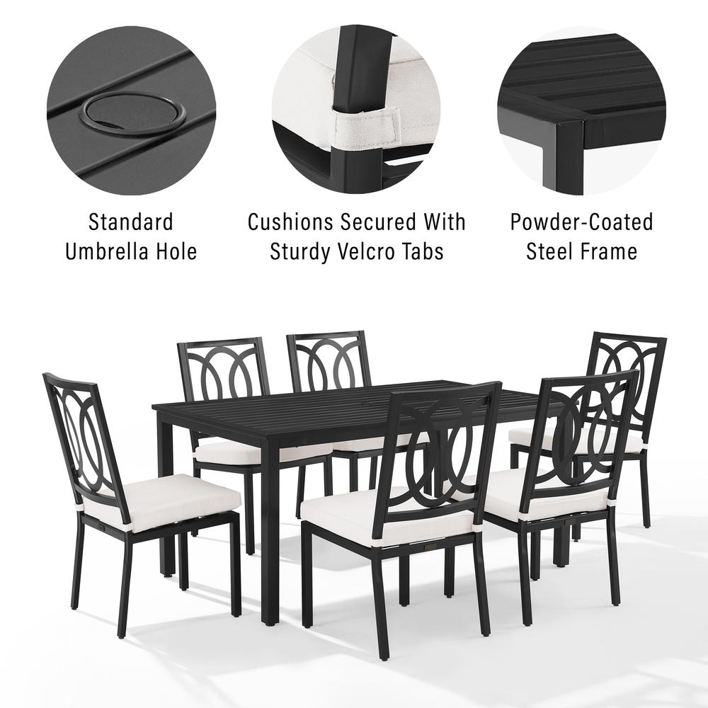 Chambers 7Pc Outdoor Dining Set. Picture 6