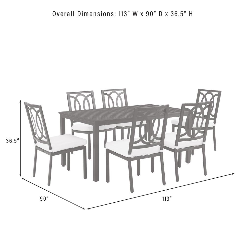 Chambers 7Pc Outdoor Dining Set. Picture 13
