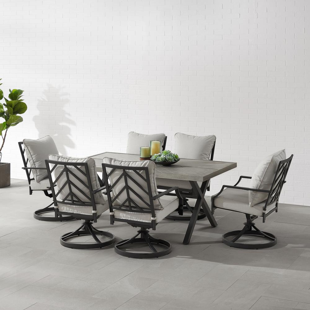 Otto 7Pc Outdoor Dining Set. Picture 5