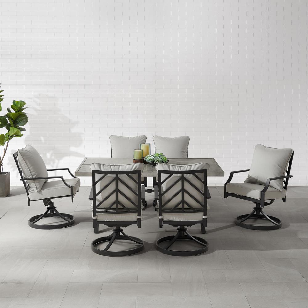 Otto 7Pc Outdoor Dining Set. Picture 6