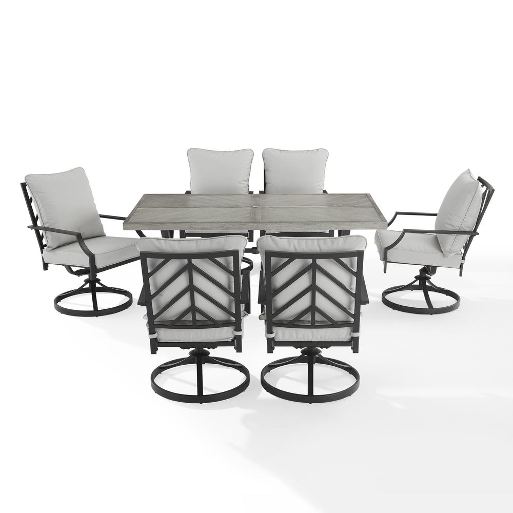 Otto 7Pc Outdoor Dining Set. Picture 3