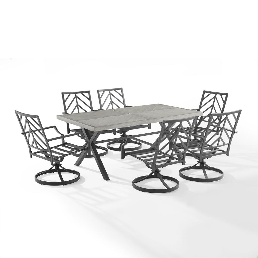 Otto 7Pc Outdoor Dining Set. Picture 2