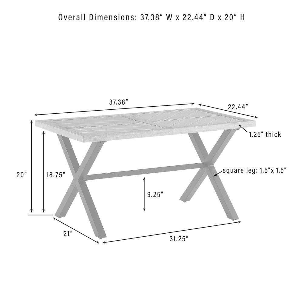 Gray Metal Patio Furniture 4 Piece Set with Loveseat, Chairs and Coffee Table. Picture 10