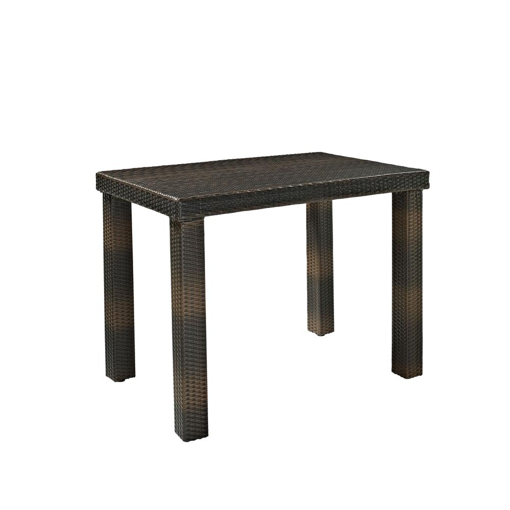 Palm Harbor 5Pc Counter Height Wicker Outdoor Dining Set. Picture 5