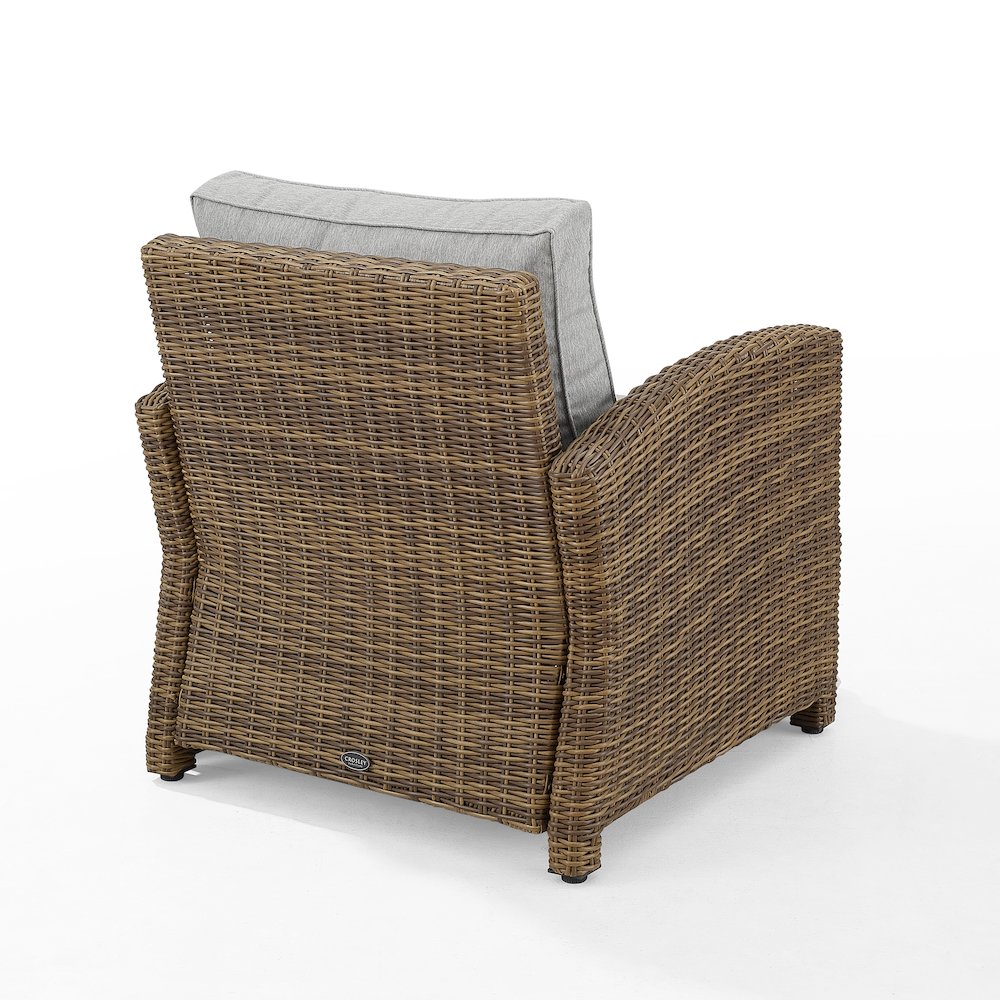 Bradenton Wicker Outdoor Chair. Picture 6