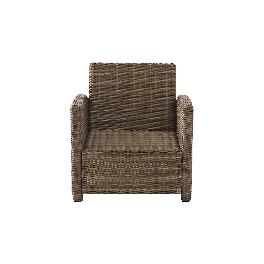 Bradenton Wicker Outdoor Chair. Picture 4