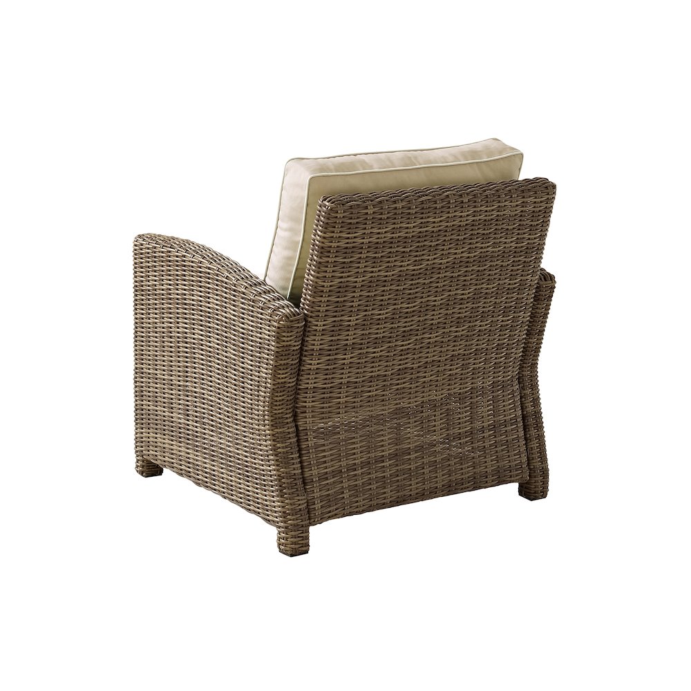 Bradenton Wicker Outdoor Chair. Picture 3