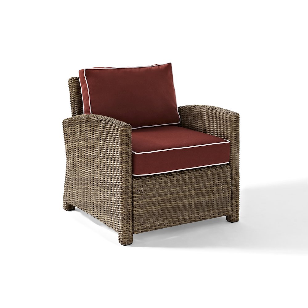 Bradenton Wicker Outdoor Chair. Picture 2