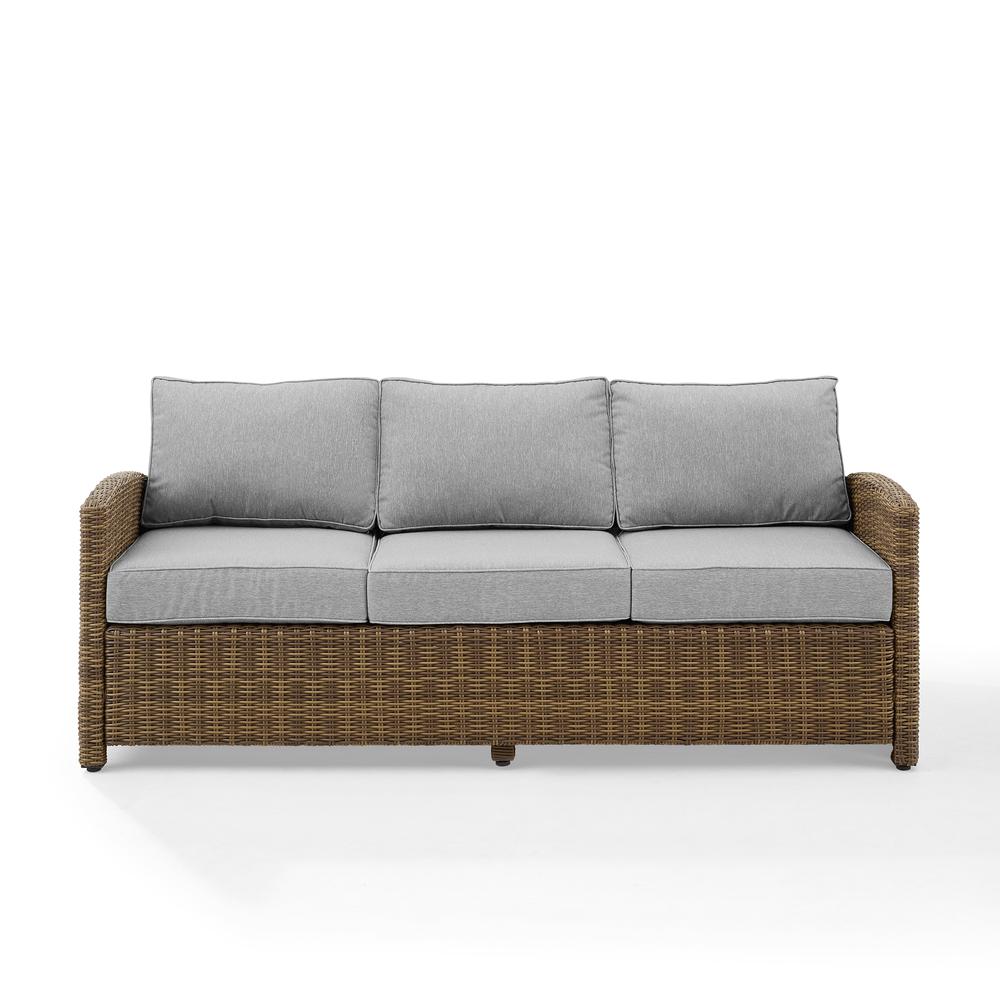 Bradenton Wicker Outdoor Sofa. Picture 2
