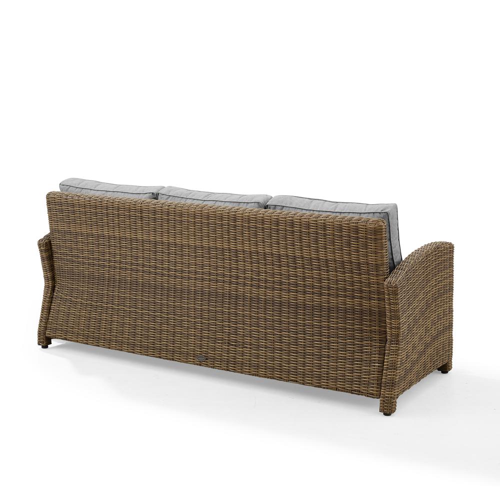 Bradenton Wicker Outdoor Sofa. Picture 3