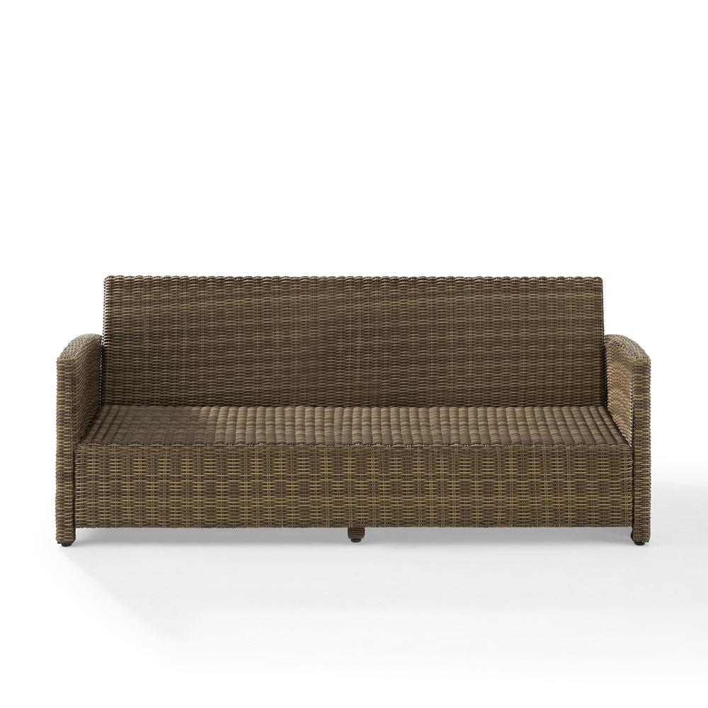 Bradenton Wicker Outdoor Sofa. Picture 4