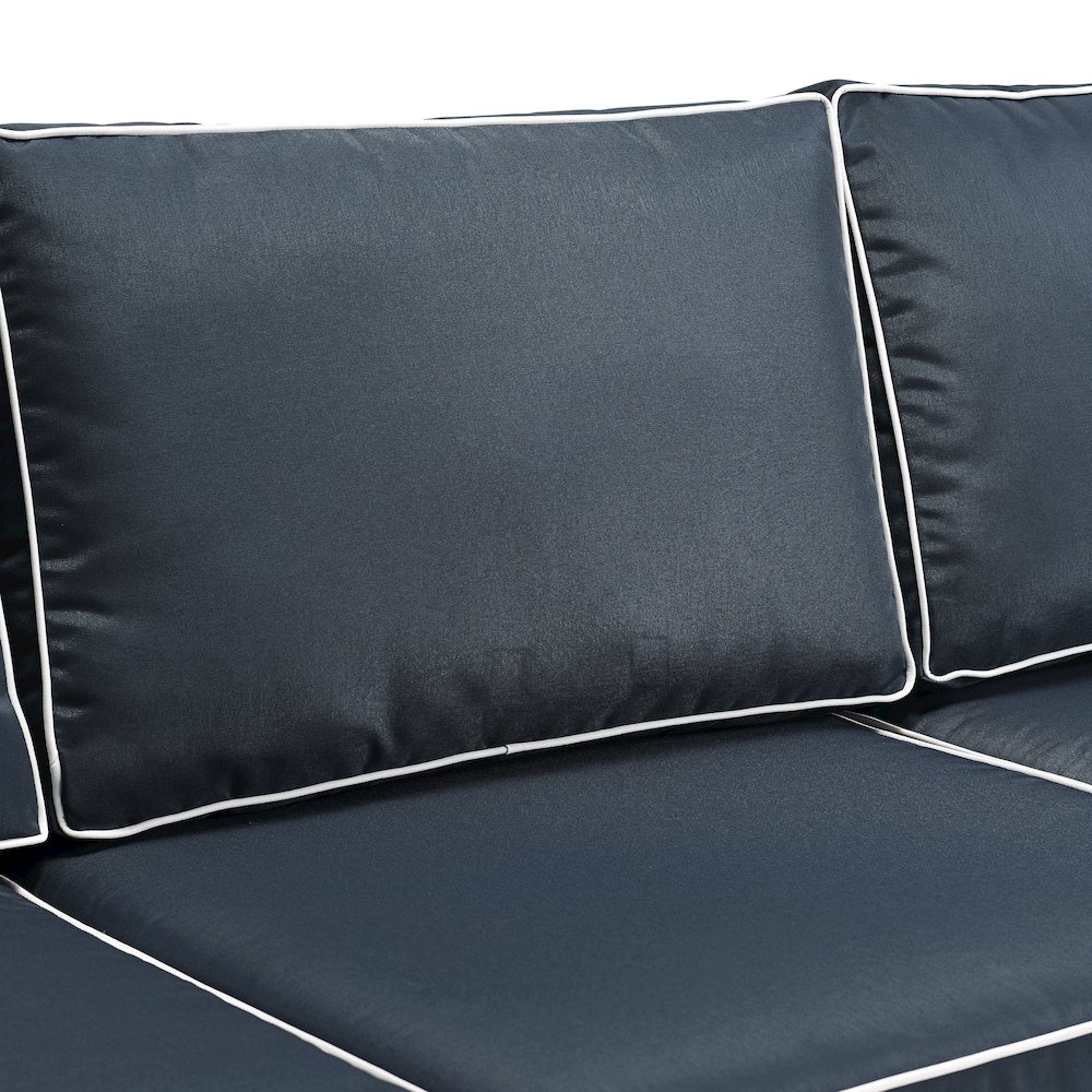 Bradenton Wicker Outdoor Sofa. Picture 8