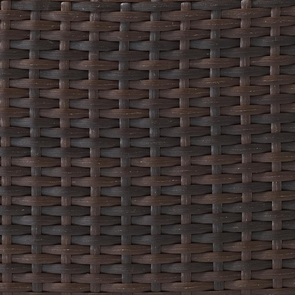 Kiawah Wicker Outdoor Loveseat. Picture 5