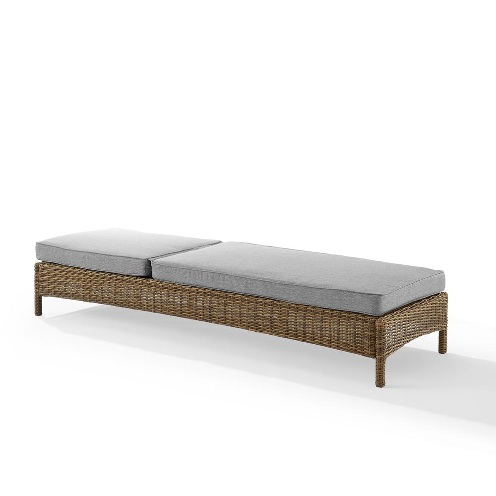 Bradenton Wicker Outdoor Chaise Lounge. Picture 6