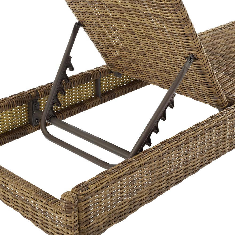 Bradenton Wicker Outdoor Chaise Lounge. Picture 12