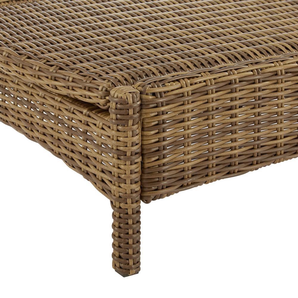 Bradenton Wicker Outdoor Chaise Lounge. Picture 7