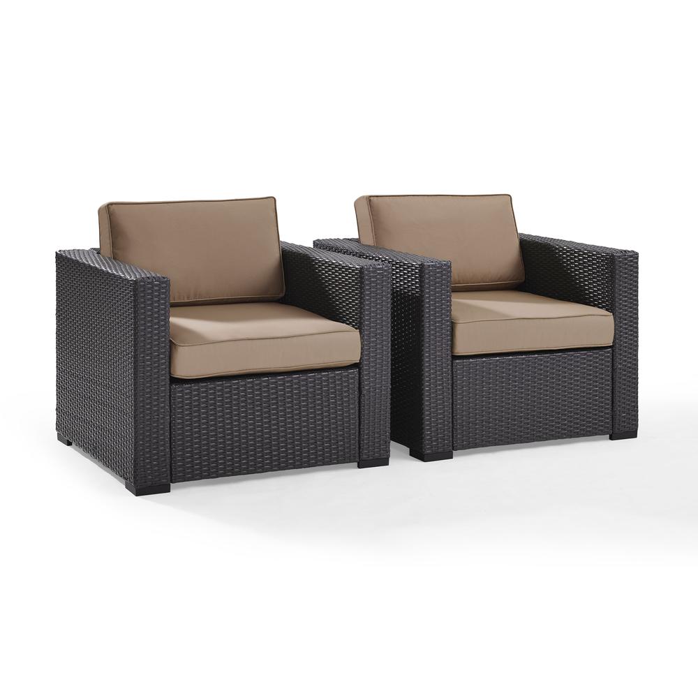 Biscayne 2Pc Wicker Outdoor Chair Set - 2 Chairs. Picture 3