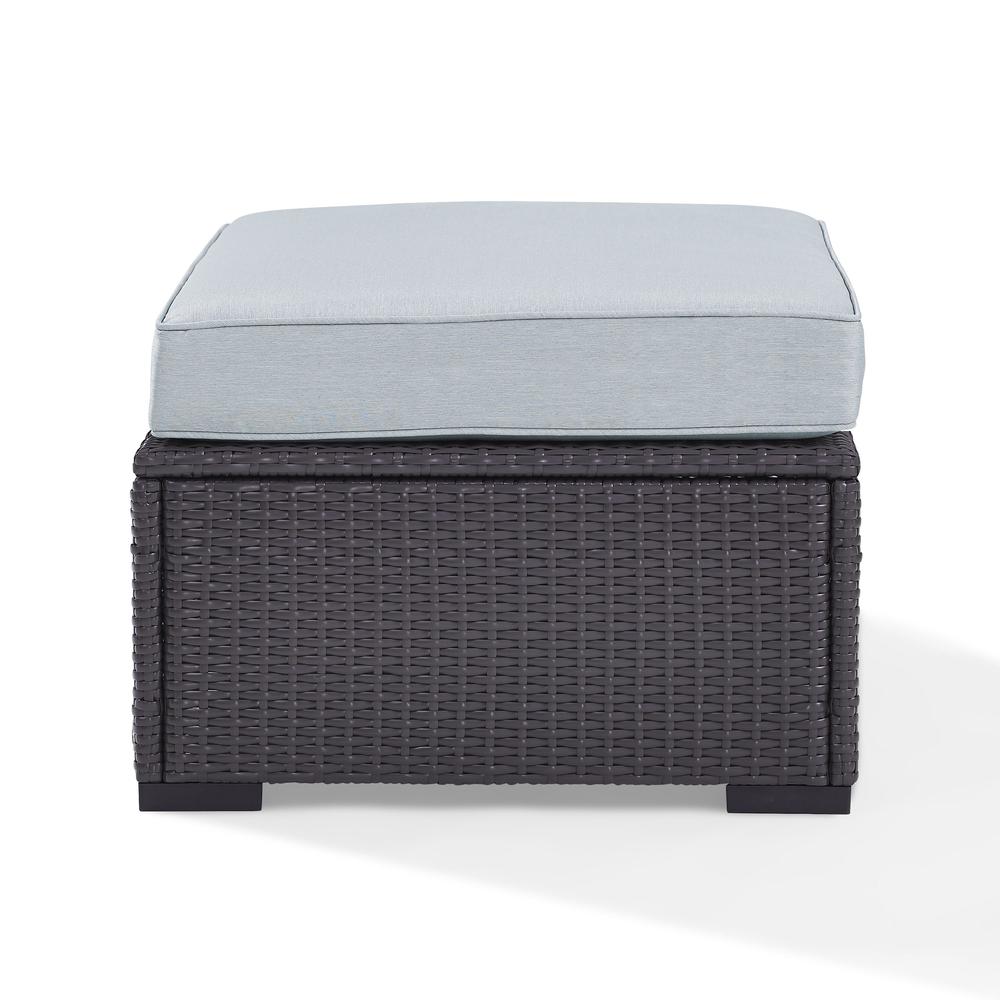Biscayne Wicker Outdoor Ottoman. Picture 5