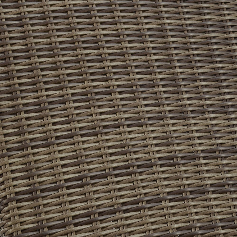 Bradenton 3Pc Wicker Outdoor Loveseat Patio Furniture Set. Picture 11