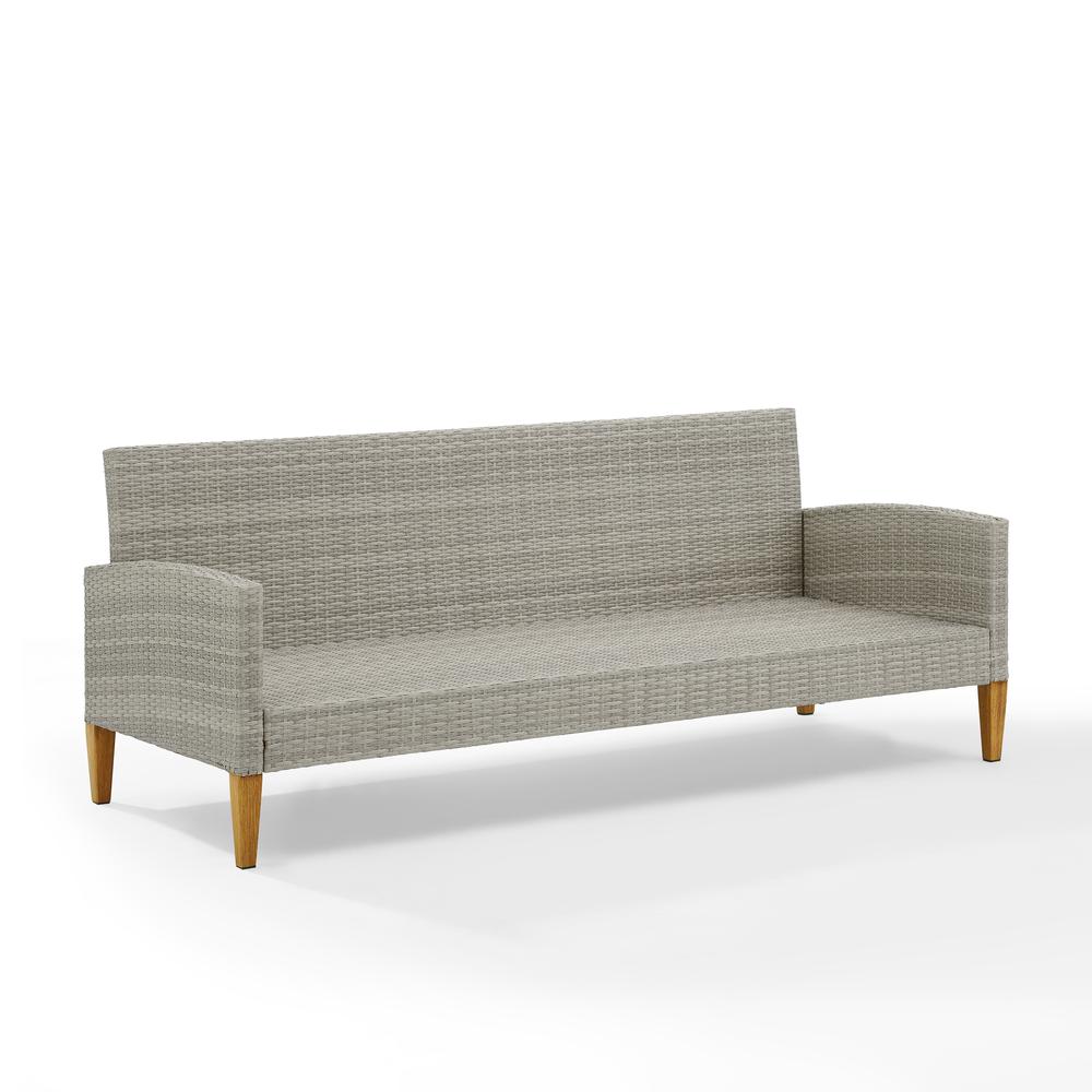 Capella Wicker Outdoor Sofa. Picture 4