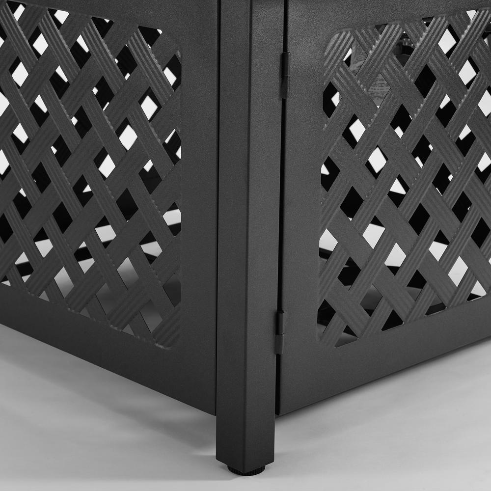 Bradenton 5Pc Outdoor Rocker Set W/ Fire Table, Tucson Fire Table & 4 Rockers. Picture 16