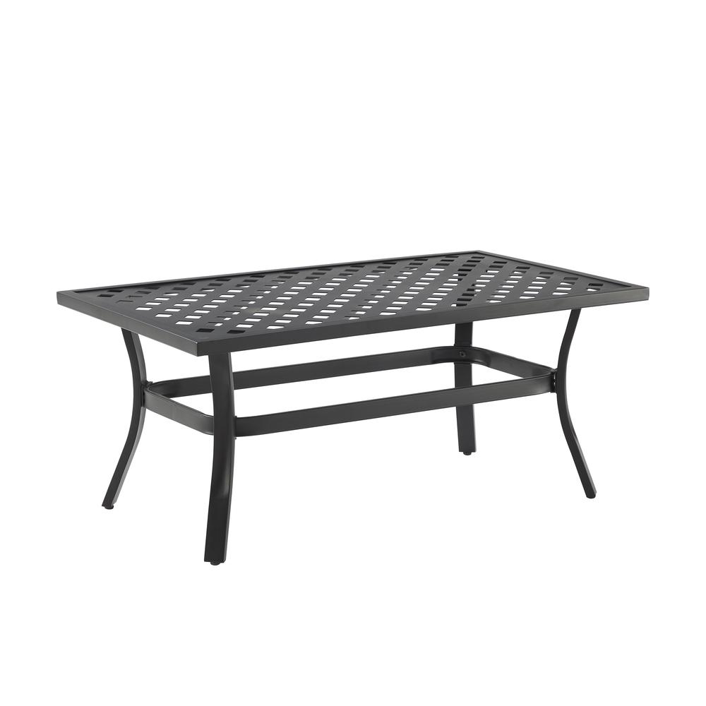 Alistair 4Pc Outdoor Loveseat Furniture Set, Loveseat, Coffee Table, 2 Armchairs. Picture 10