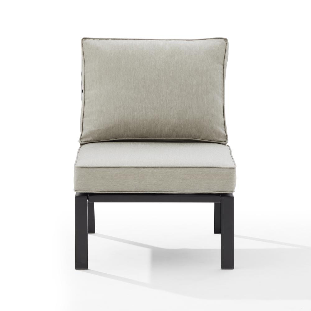 Clark Armless Outdoor Sectional Chair. Picture 7