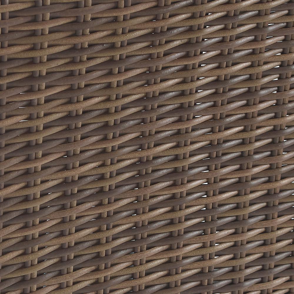 Bradenton 2Pc Wicker Outdoor Dining Chair Set - 2 Dining Chairs. Picture 8