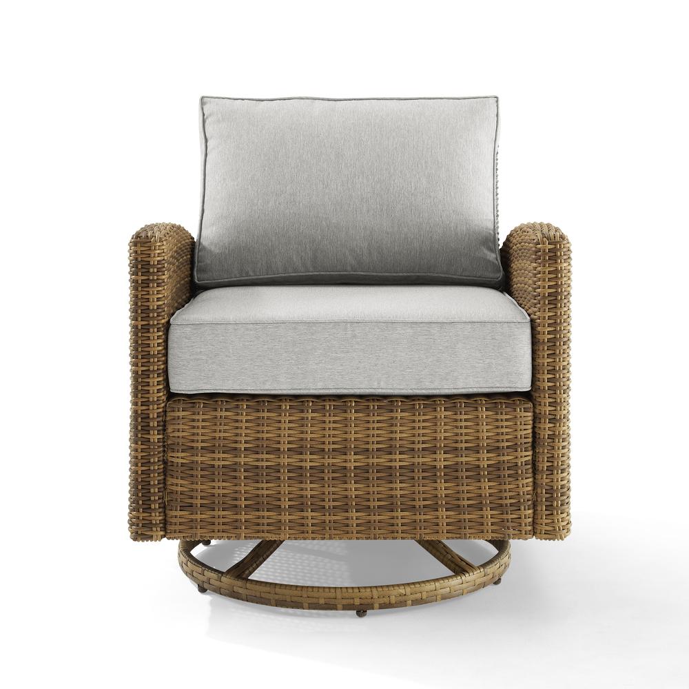 Bradenton Wicker Swivel Rocker Outdoor Chair. Picture 2