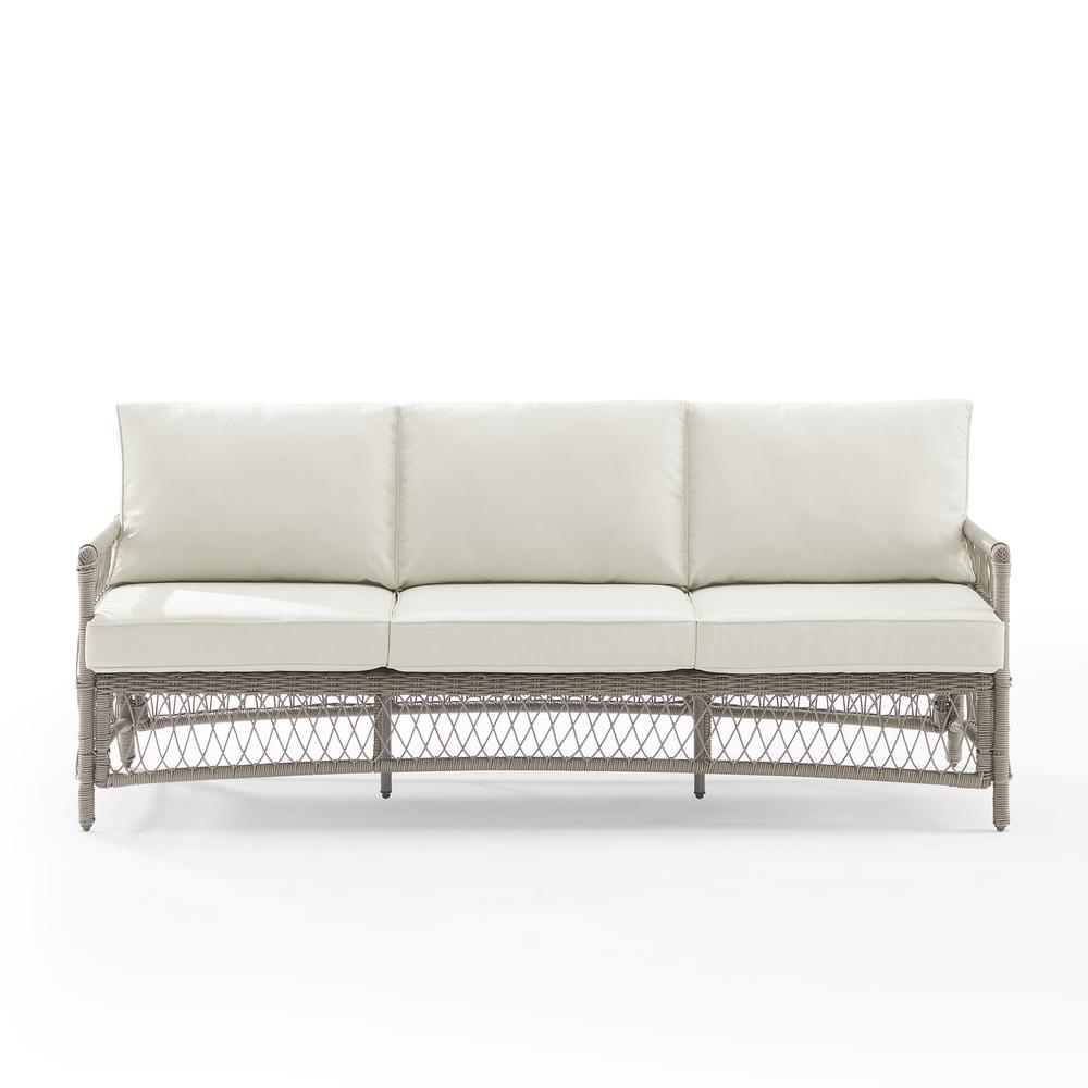 Thatcher Wicker Outdoor Sofa. Picture 1