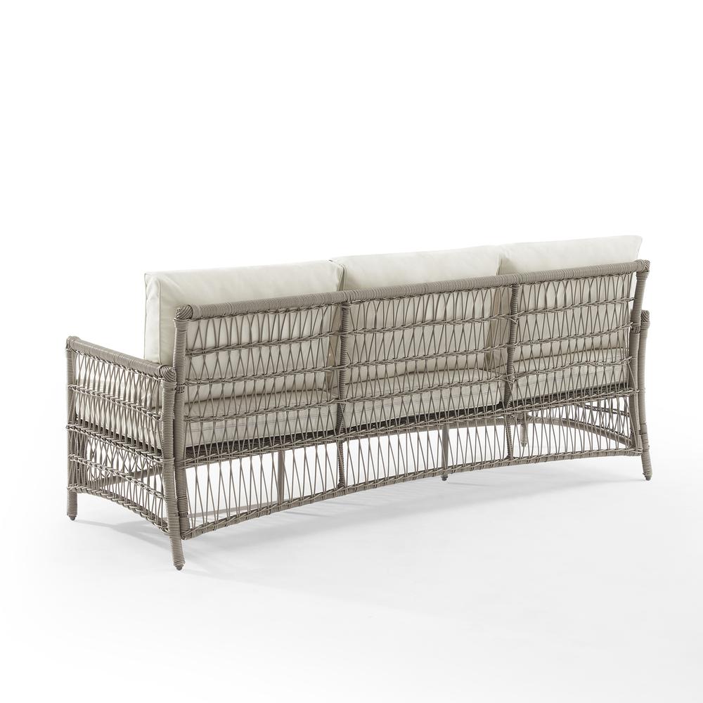 Thatcher Wicker Outdoor Sofa. Picture 10