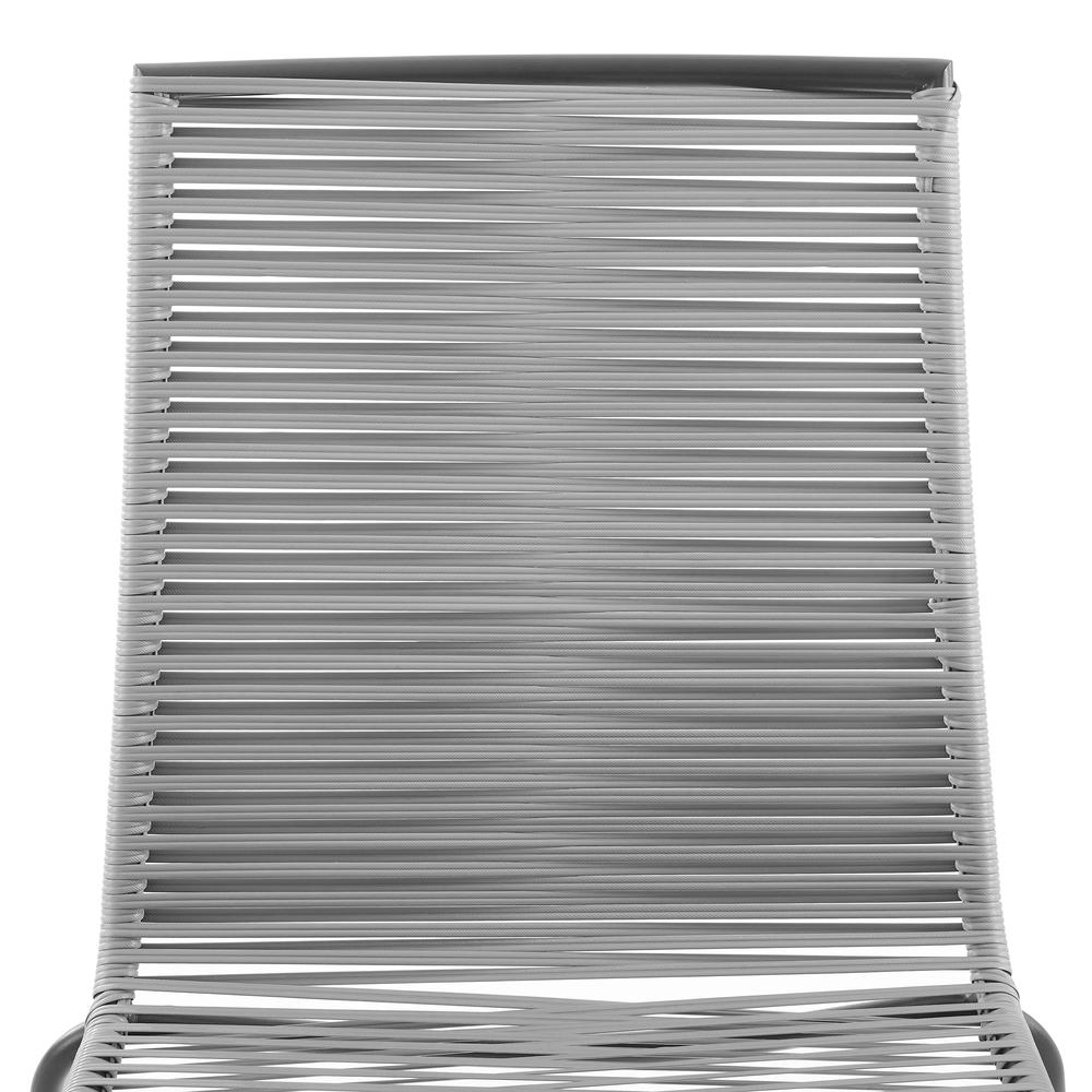 Fenton 4Pc Stackable Wicker Outdoor Chair Set - 4 Chairs. Picture 5