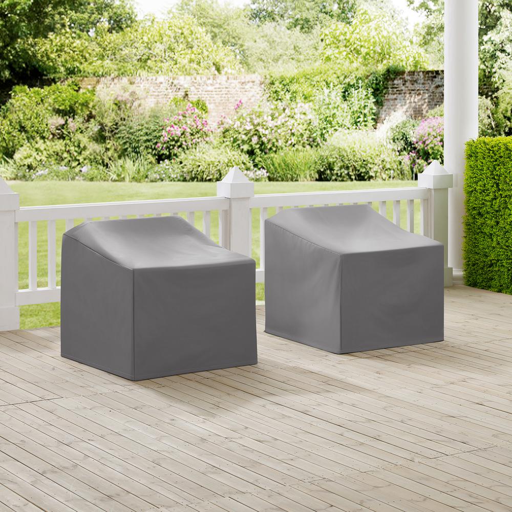 2Pc Outdoor Chair Furniture Cover Set. Picture 2