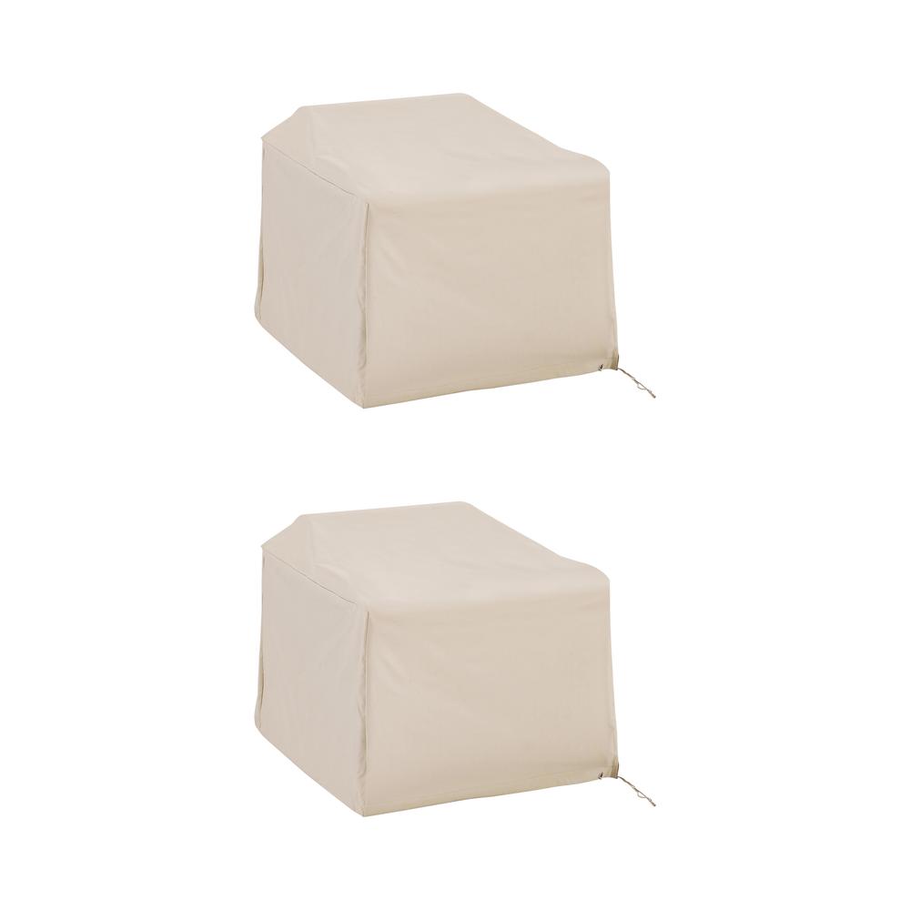 2Pc Outdoor Chair Furniture Cover Set - 2 Chairs. Picture 1