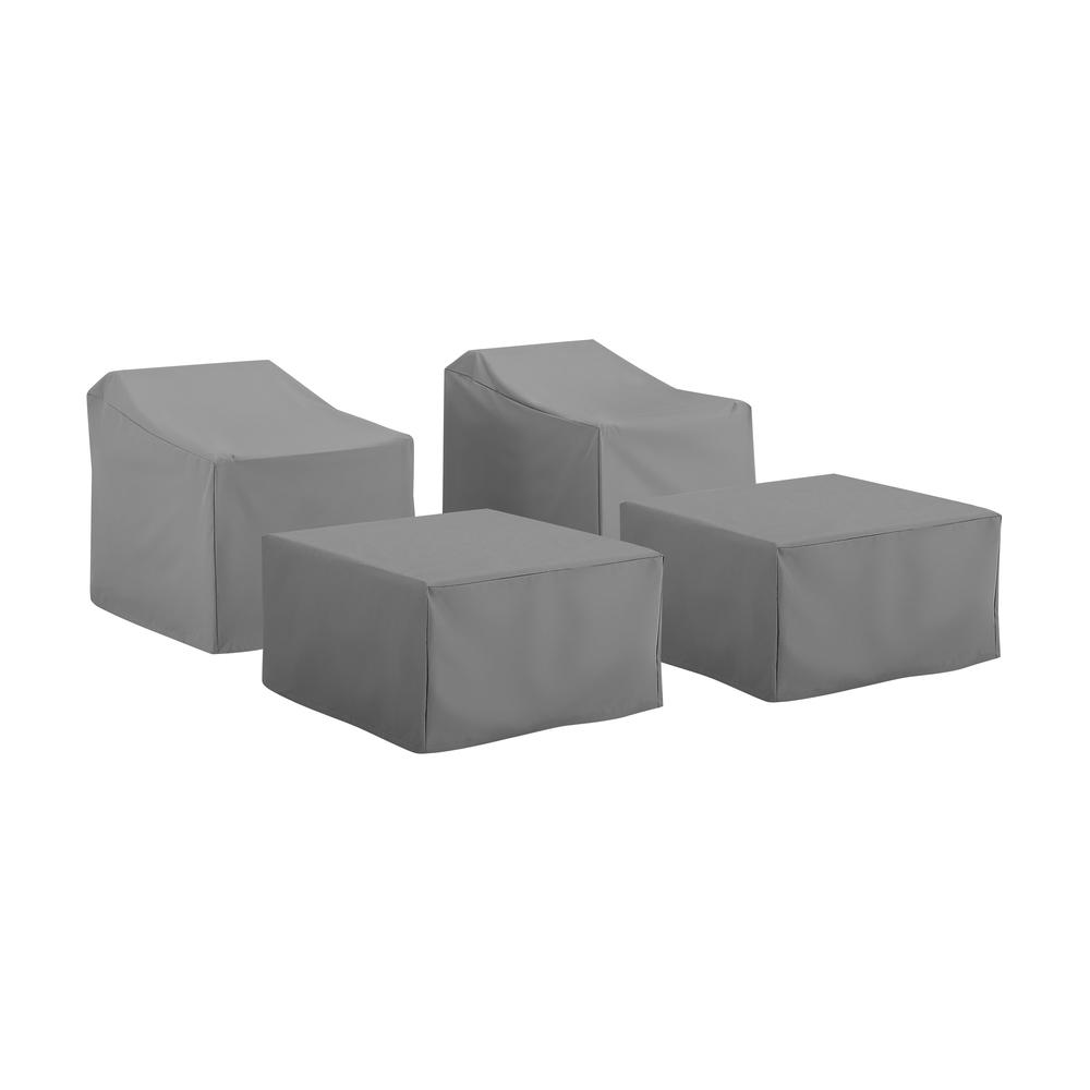 4Pc Outdoor Furniture Cover Set. Picture 1