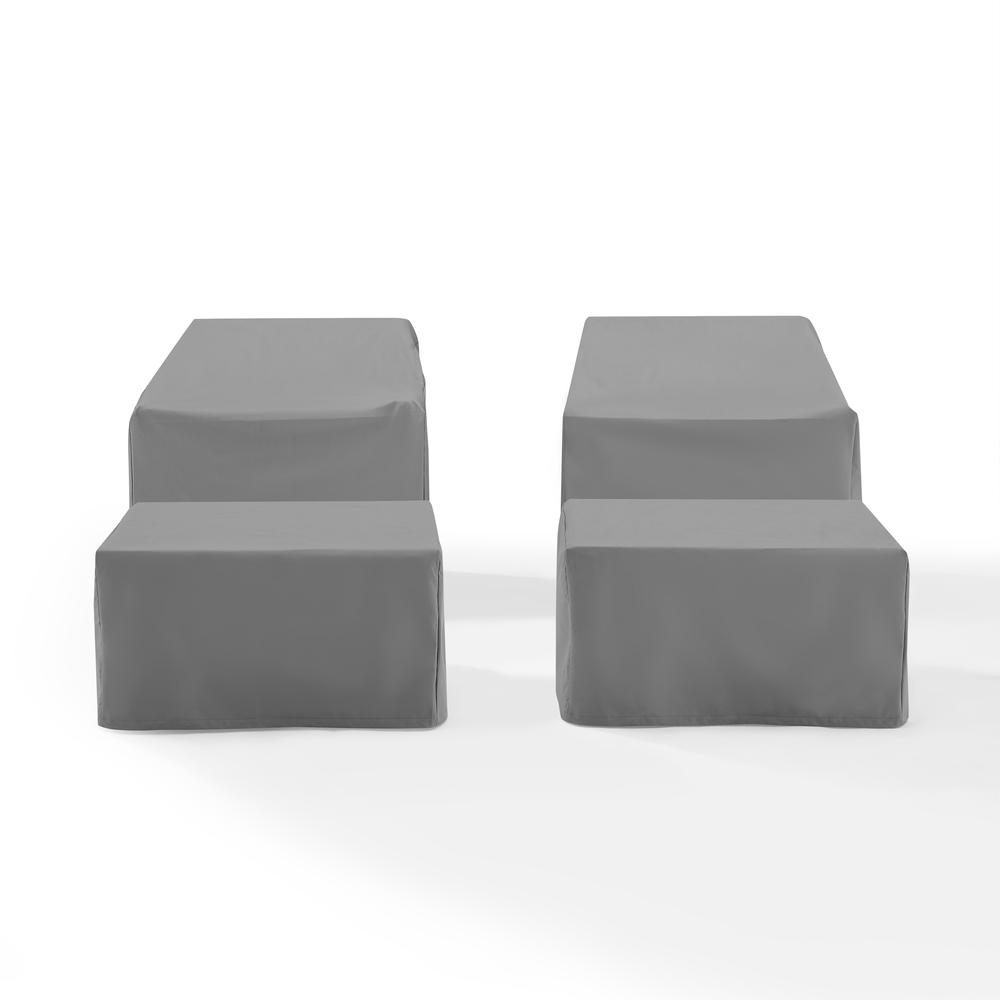 4Pc Outdoor Furniture Cover Set. Picture 4