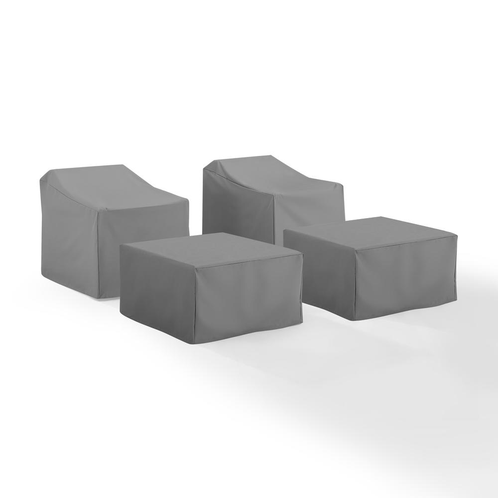 4Pc Outdoor Furniture Cover Set. Picture 5