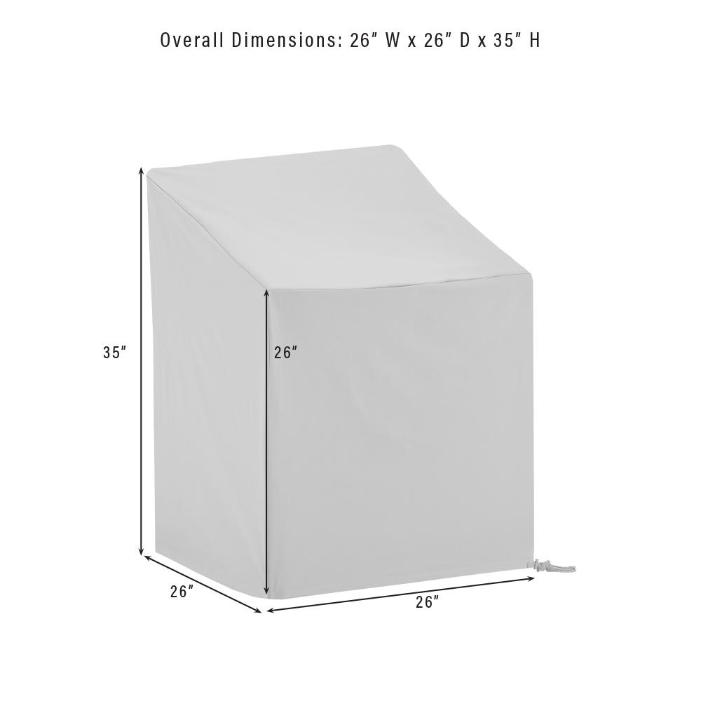 5Pc Round Outdoor Dining Furniture Cover Set. Picture 8