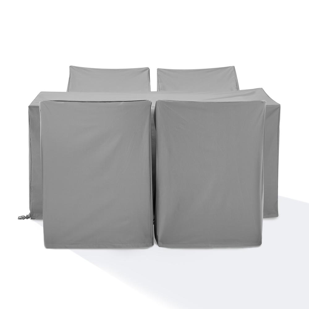 5Pc Outdoor Dining Furniture Cover Set. Picture 7