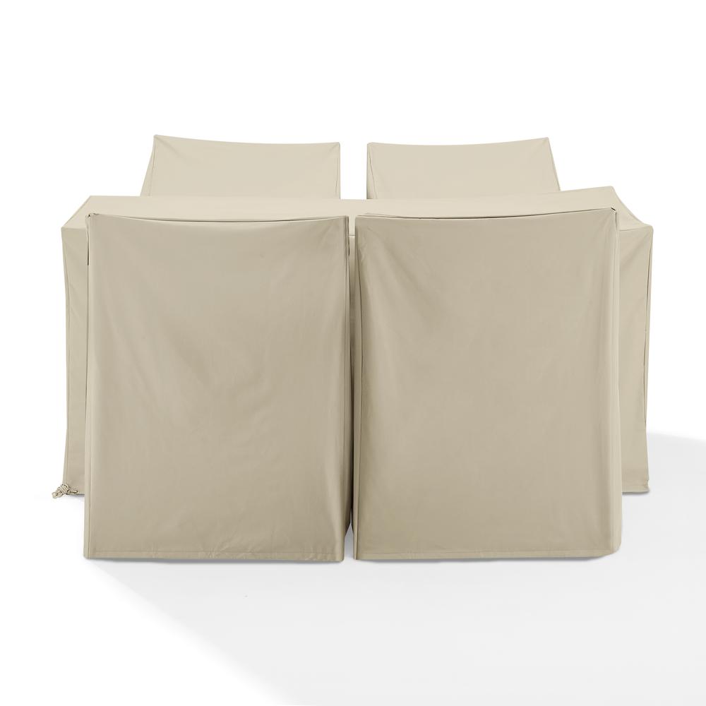 5Pc Outdoor Dining Furniture Cover Set. Picture 6