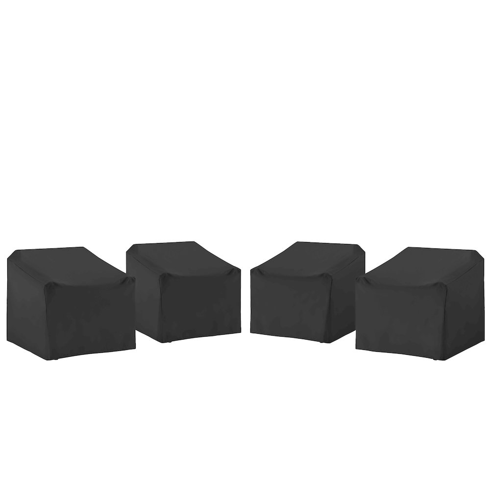 4Pc Outdoor Chair Furniture Cover Set - 4 Chairs. Picture 6