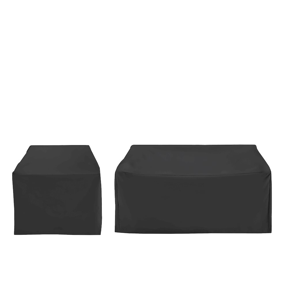 2Pc Outdoor Furniture Cover Set - Chair & Loveseat. Picture 7
