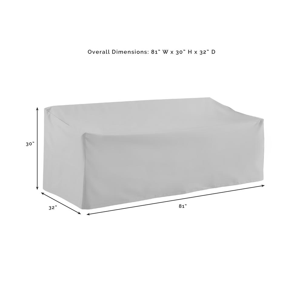 2Pc Outdoor Furniture Cover Set - Sofa & Coffee Table. Picture 4