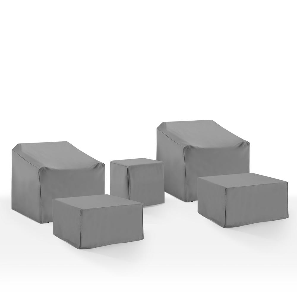 5Pc Outdoor Furniture Cover Set. Picture 1