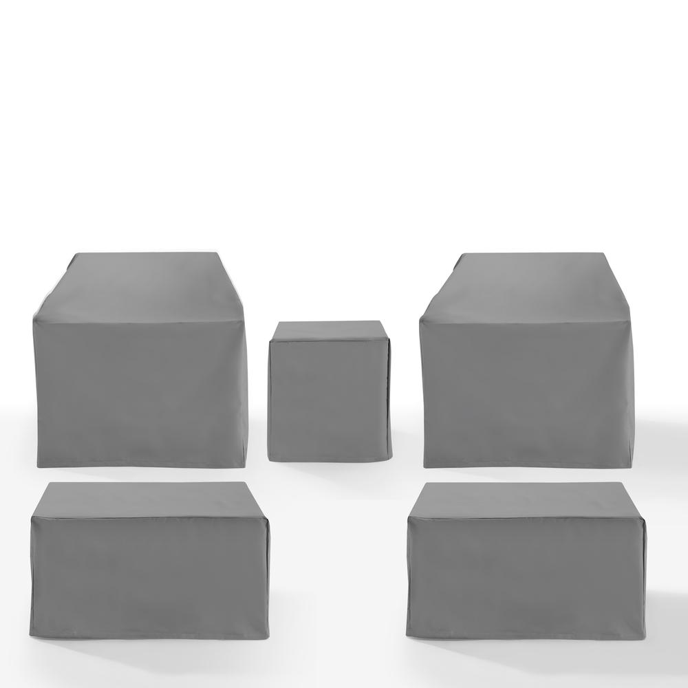 5Pc Outdoor Furniture Cover Set. Picture 2