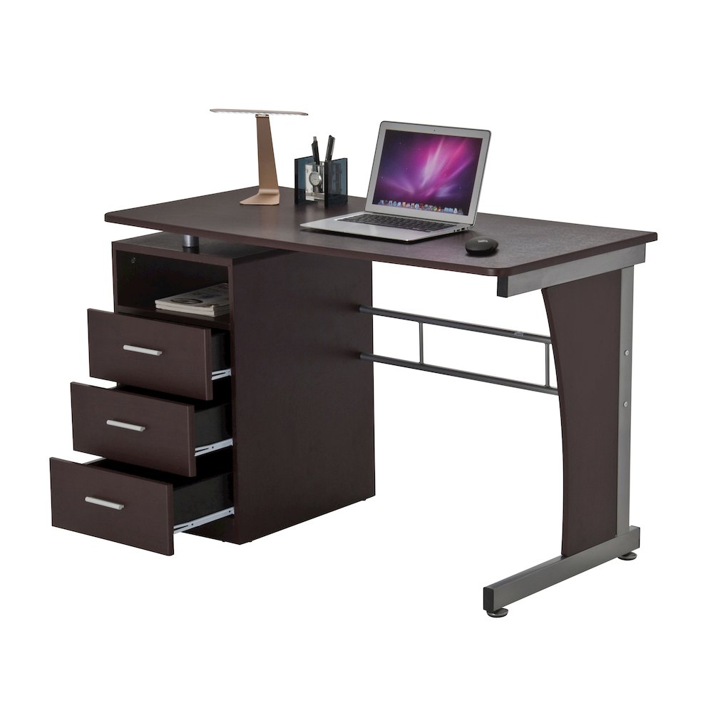 Computer Desk with Ample Storage. Picture 6